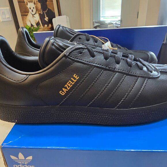 Adidas Gazelle All Black Men's Sneaker BB5497 Athletic Shoes Size 10 NEW - Picture 5 of 13